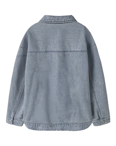 Name it - NKFRain Denim Jakke - Special Blue